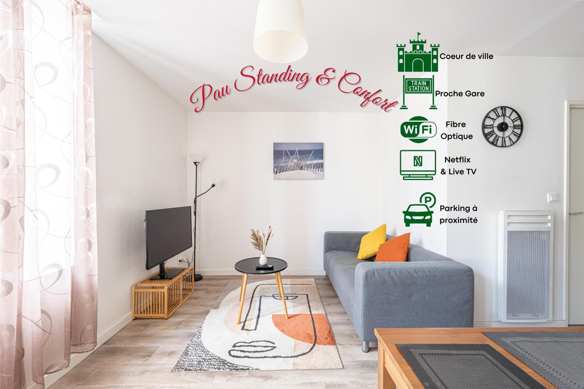 Pau Standing & Confort Buitenkant foto